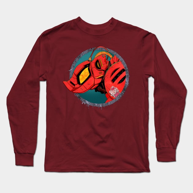 Robo spider Long Sleeve T-Shirt by ThirteenthFloor